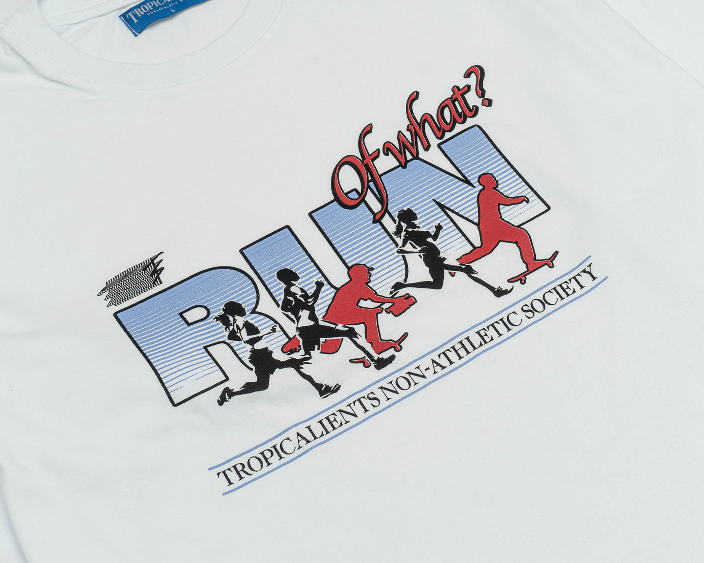 CAMISETA MANGA LONGA TROPICALIENTS NON ATHLETIC BRANCO