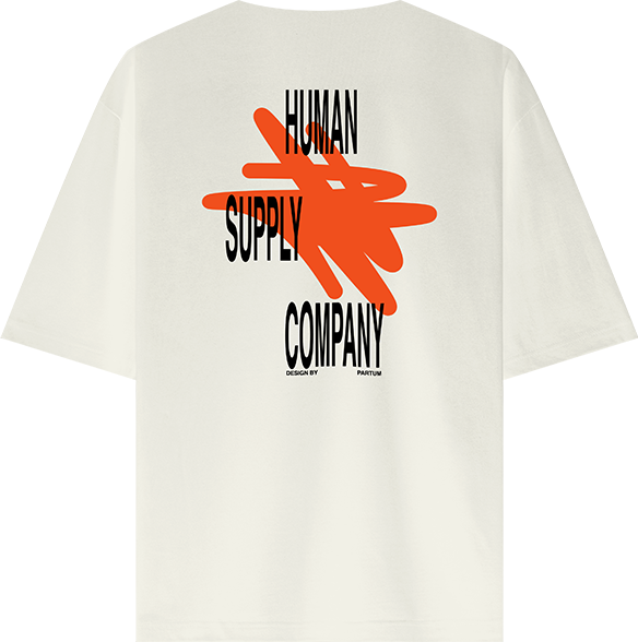 CAMISETA PARTUM RABISCOS OFF WHITE