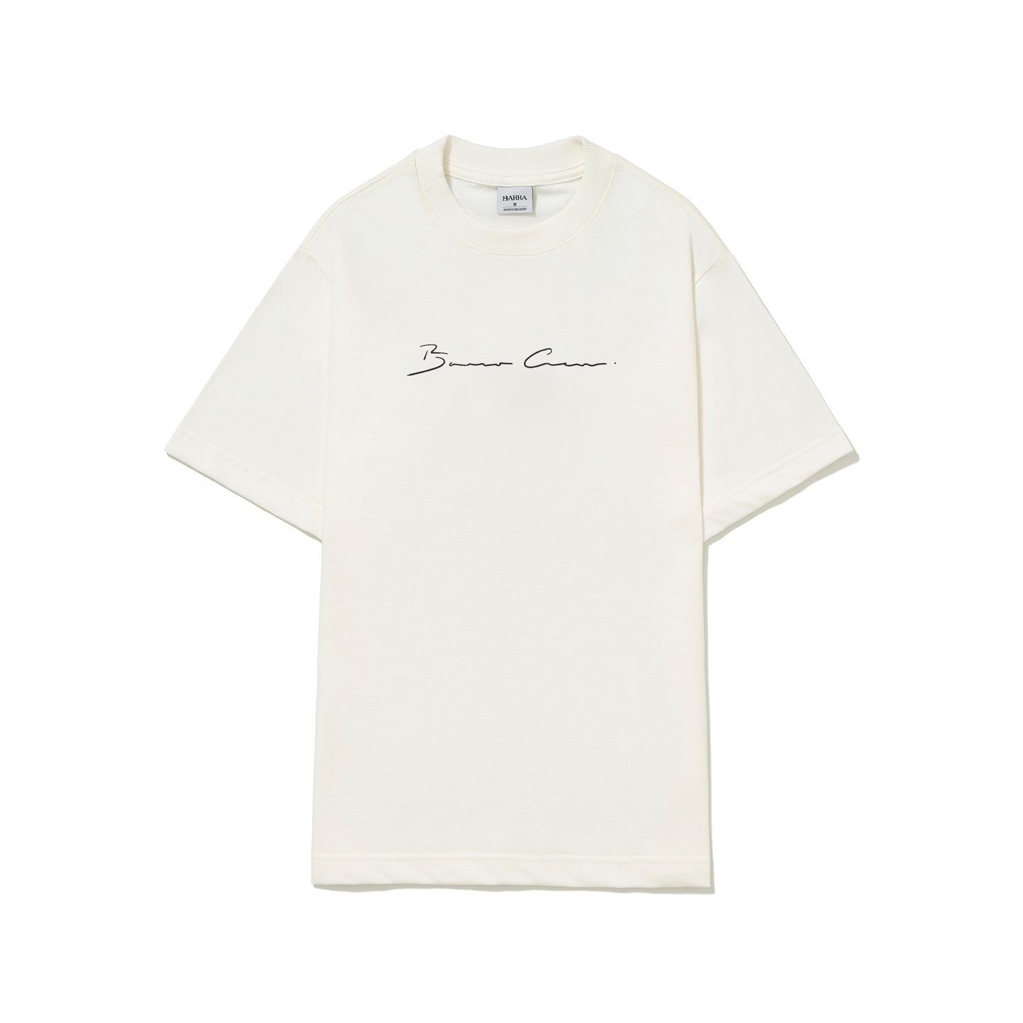 CAMISETA BARRA CREW LIRICA OFF WHITE