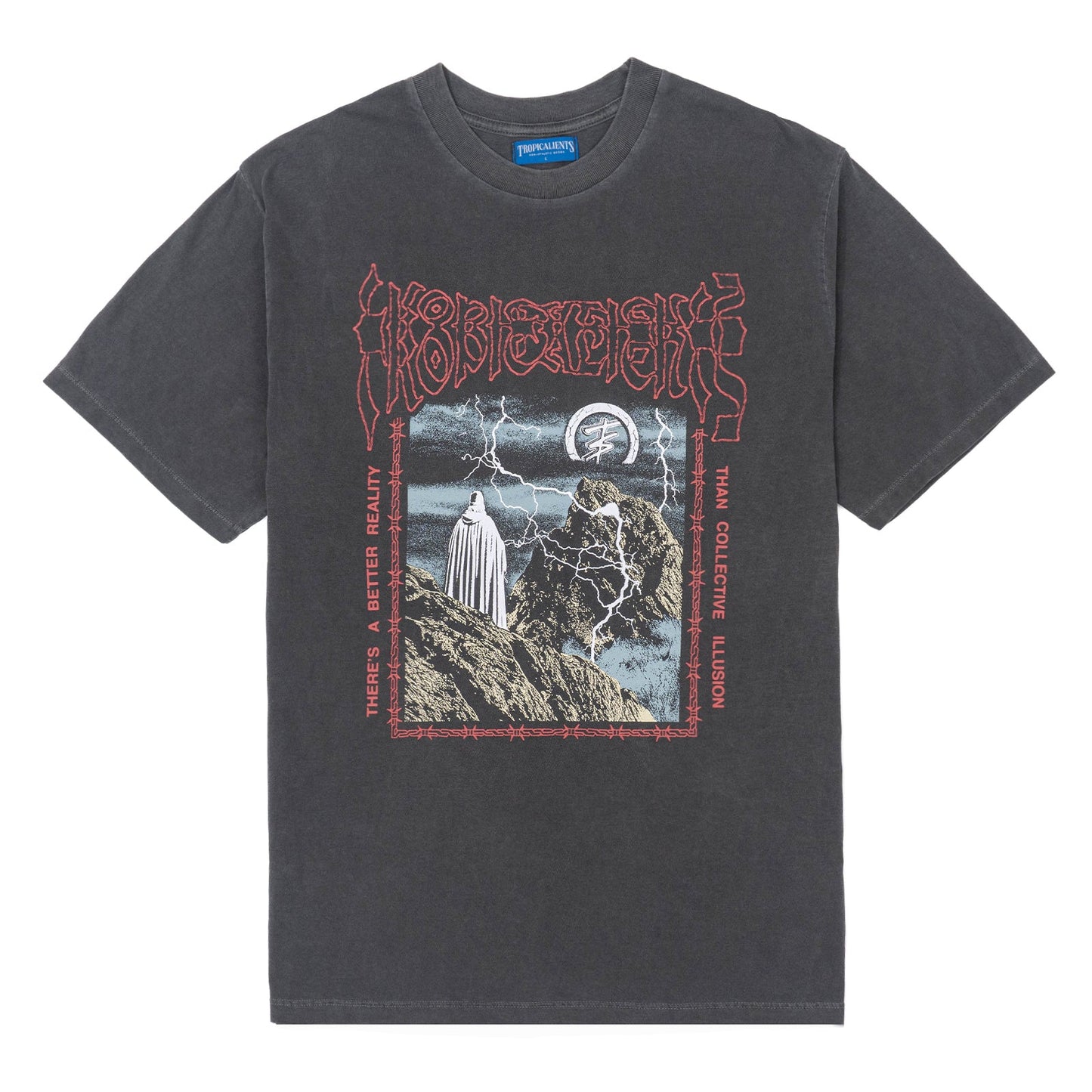 CAMISETA TROPICALIENTS MASTER PRETO LAVADO