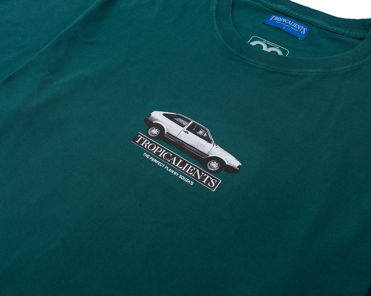 CAMISETA TROPICALIENTS MISSION VERDE