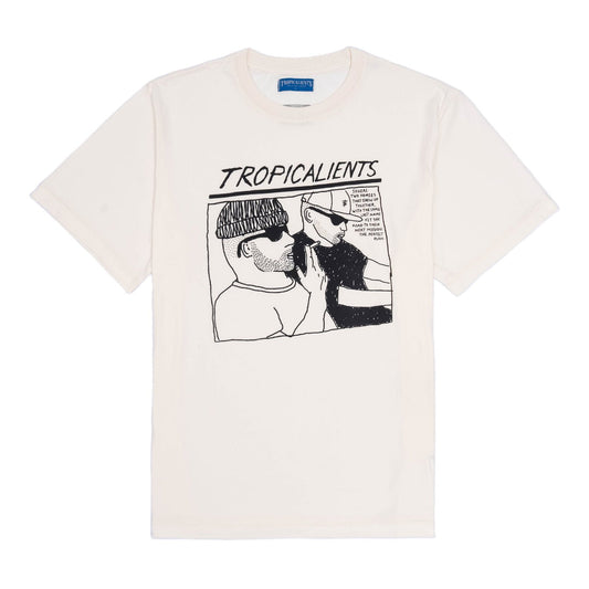 CAMISETA TROPICALIENTS PERFECT PLAN BRANCA