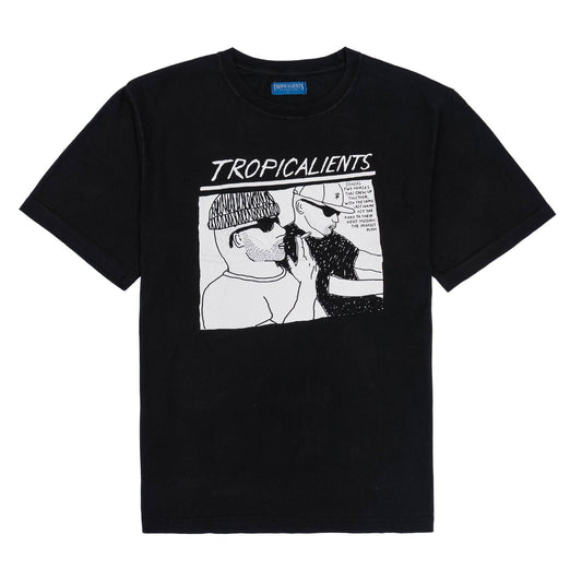 CAMISETA TROPICALIENTS PERFECT PLAN PRETA