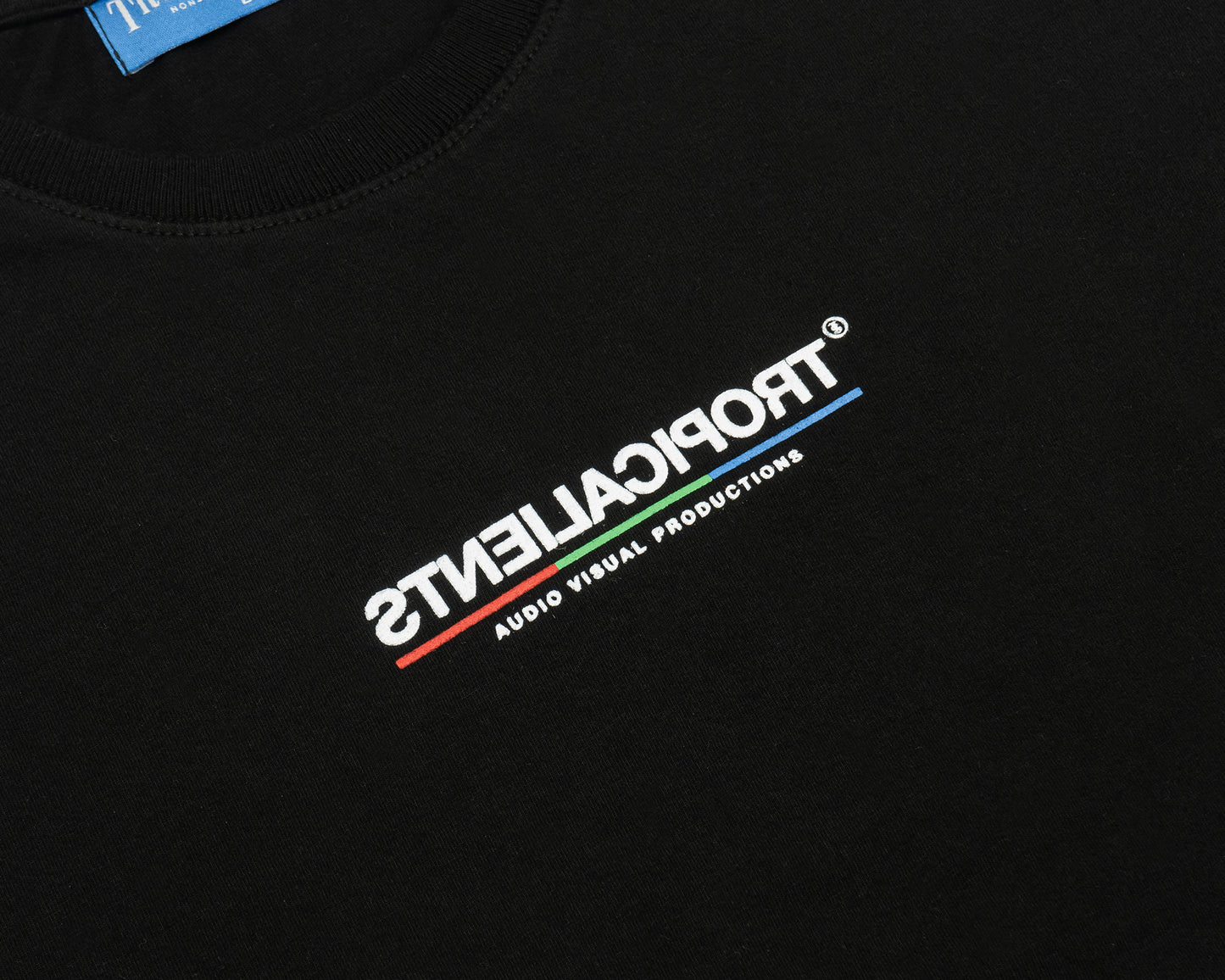 CAMISETA TROPICALIENTS TS RGB PRETO