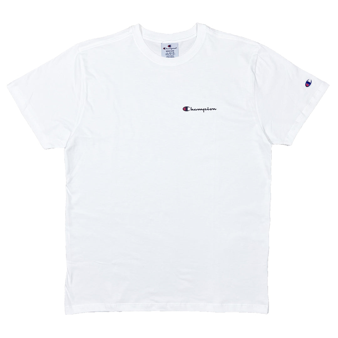 CAMISETA CHAMPION MINI SCRIPT LOGO INK OFF WHITE