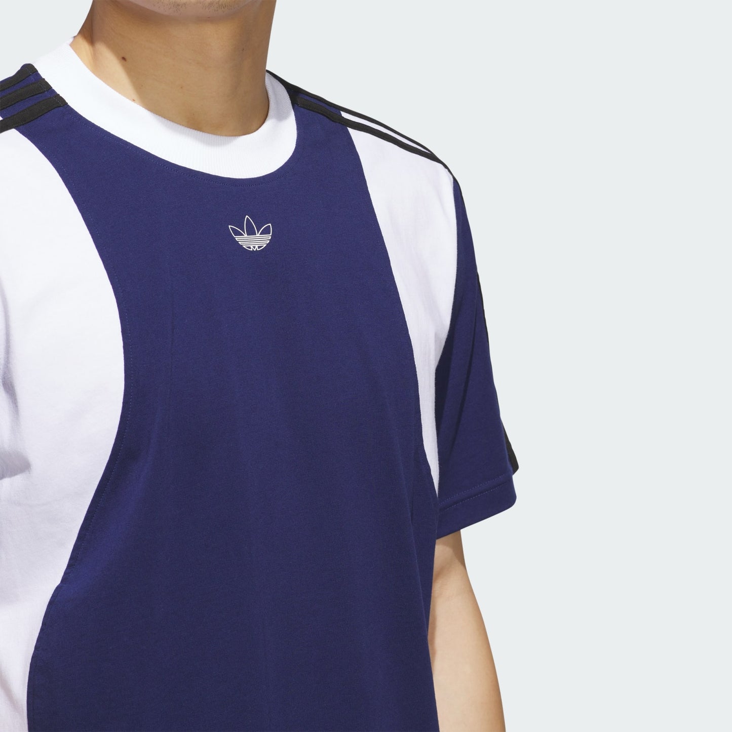CAMISETA ADIDAS TYSHAWN DARK BLUE / WHITE