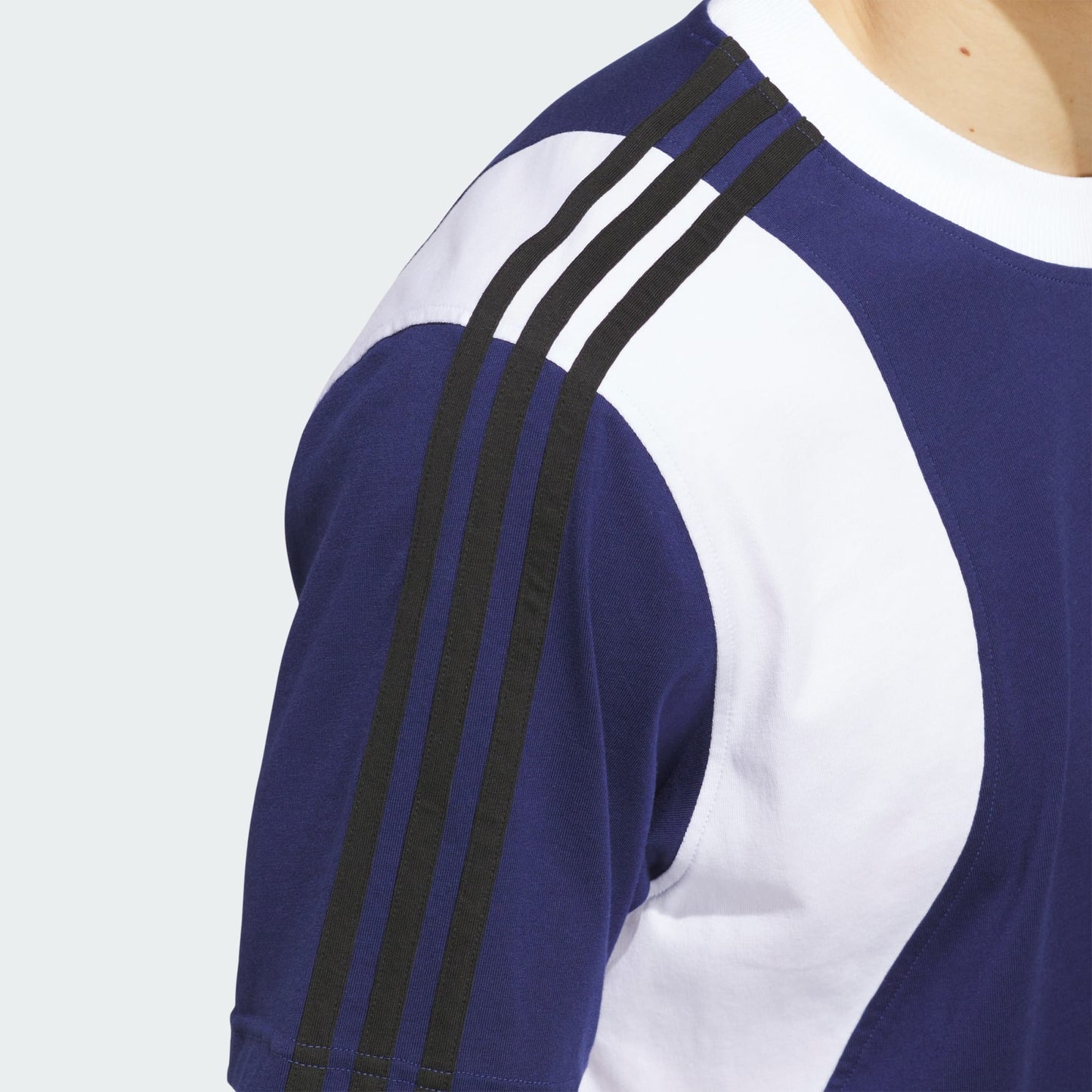 CAMISETA ADIDAS TYSHAWN DARK BLUE / WHITE