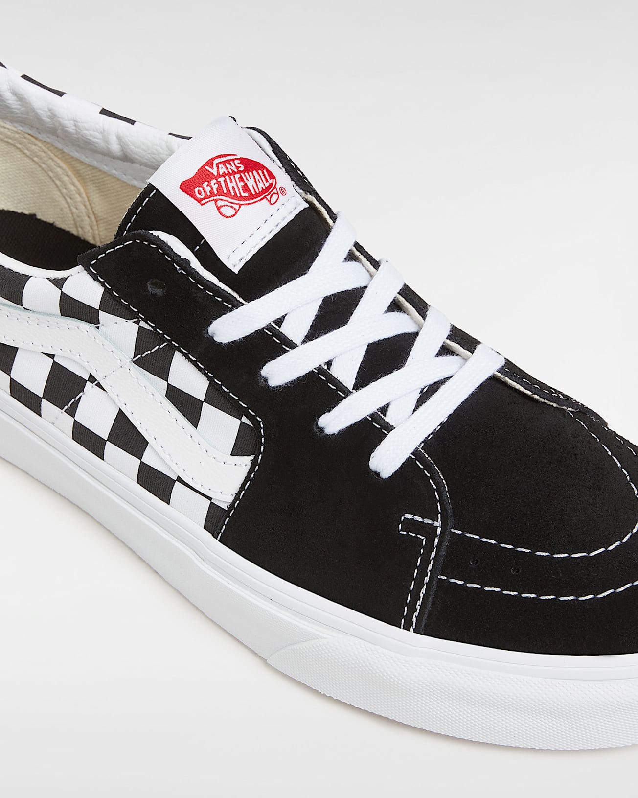 TÊNIS VANS SK8-LOW BLACK/CHECKERBOARD