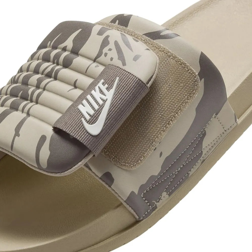 CHINELO NIKE OFFCOURT ADJUST SLIDE LIMESTONE/SEA GLASS