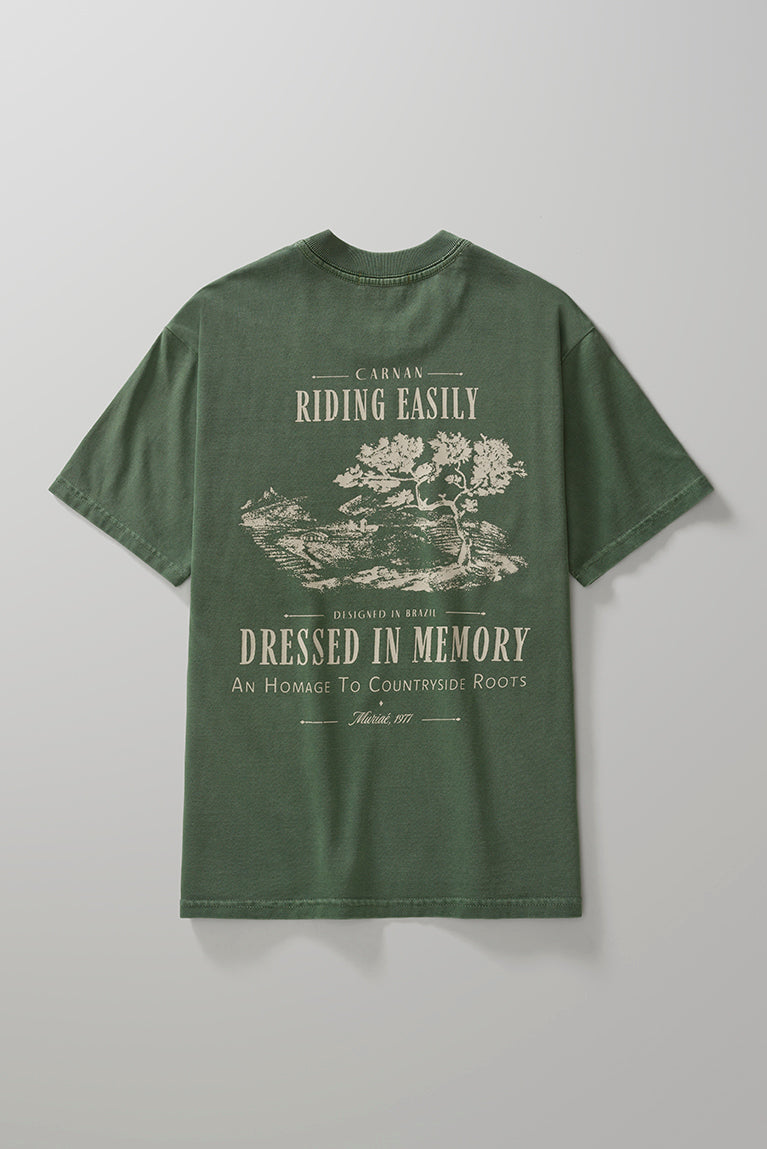 CAMISETA CARNAN COUNTRYSIDE GREEN