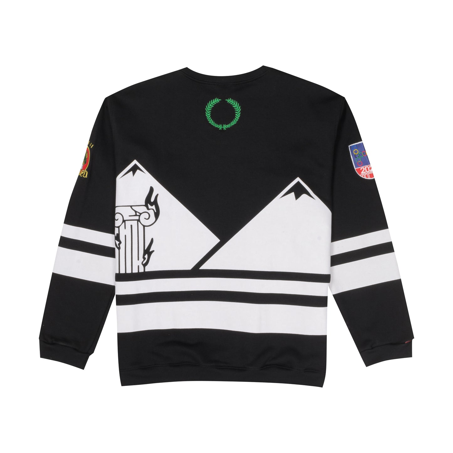 CREWNECK HIGH OLYMPICS BLACK