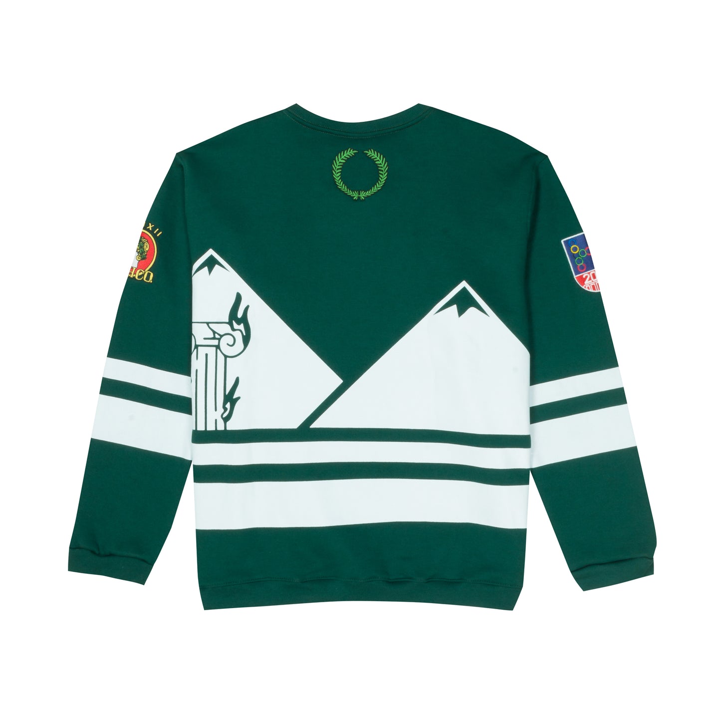 CREWNECK HIGH OLYMPICS NIGHT GREEN