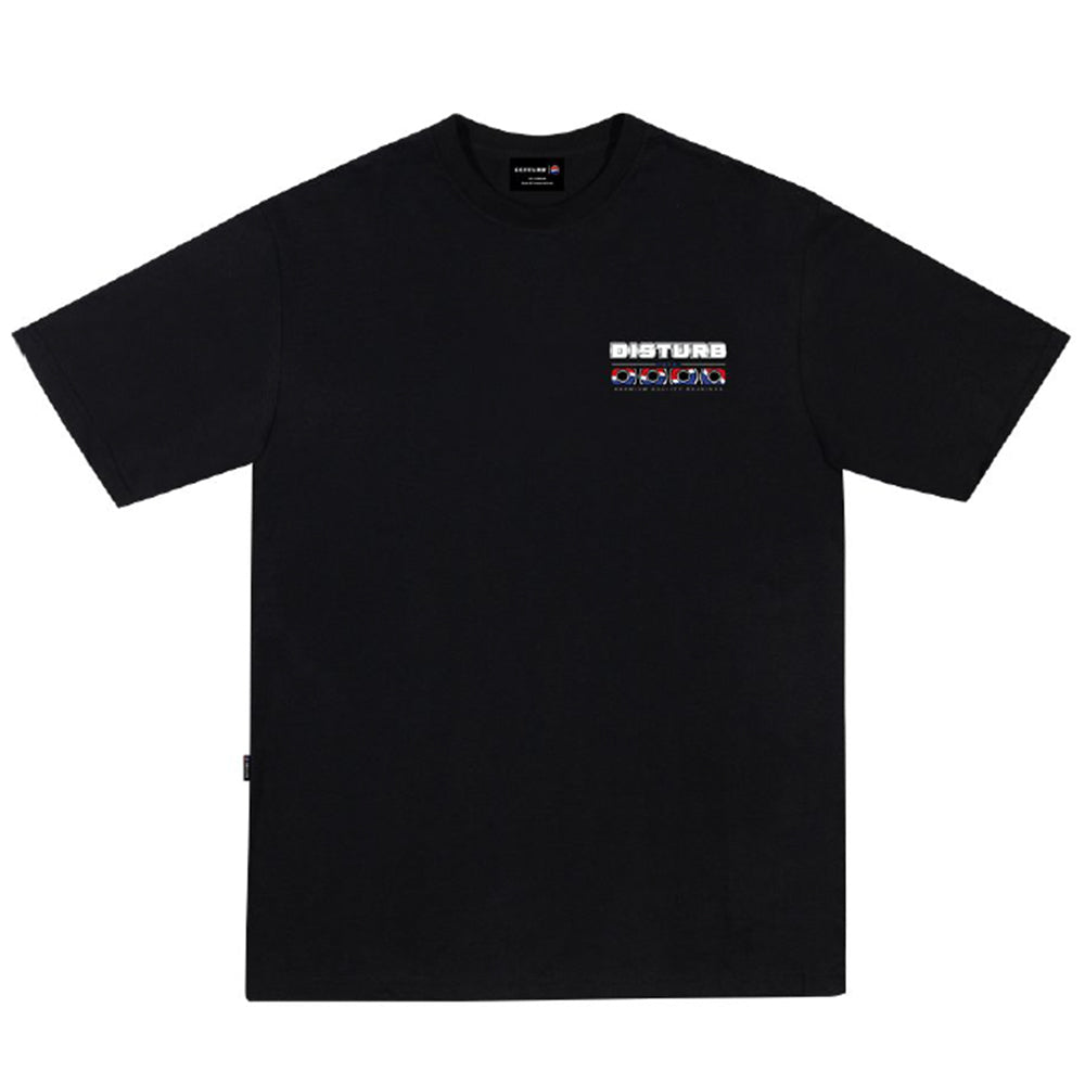 CAMISETA DISTURB X PEPSI BEARINGS BLACK