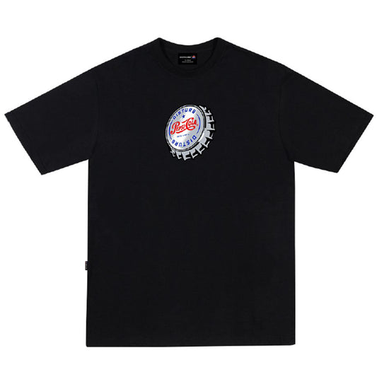 CAMISETA DISTURB X PEPSI VINTAGE CAP BLACK