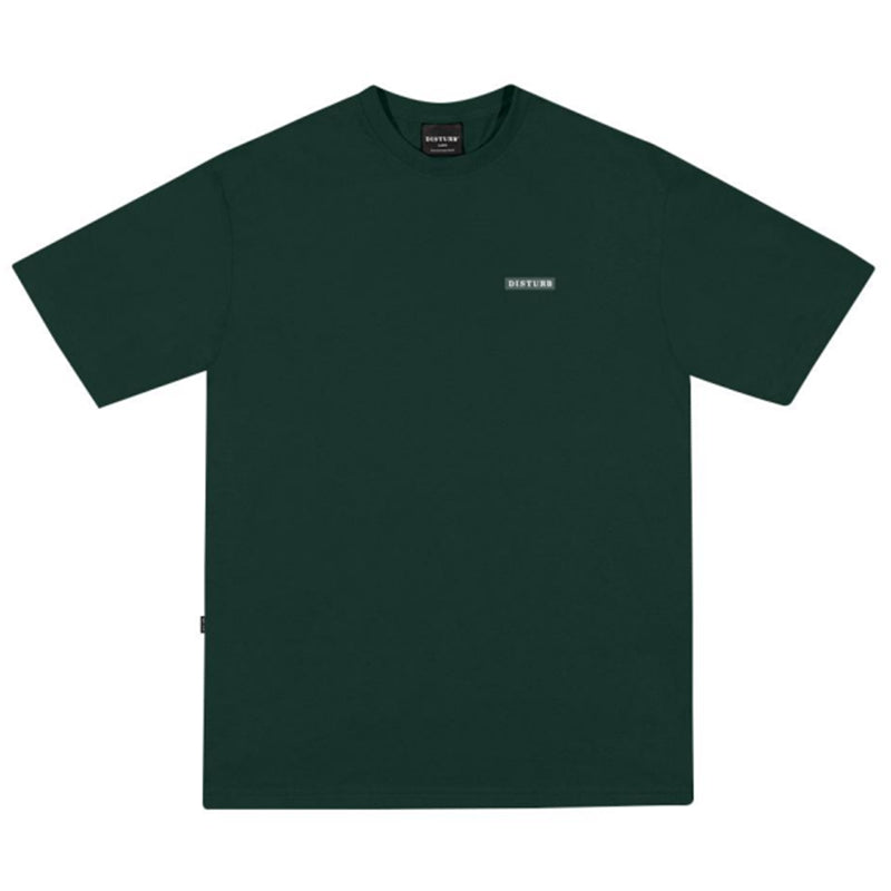 CAMISETA DISTURB GLASS GREEN