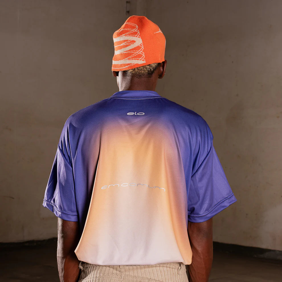 CAMISETA ELO EM COMUM DRY-FIT BLUR AZUL