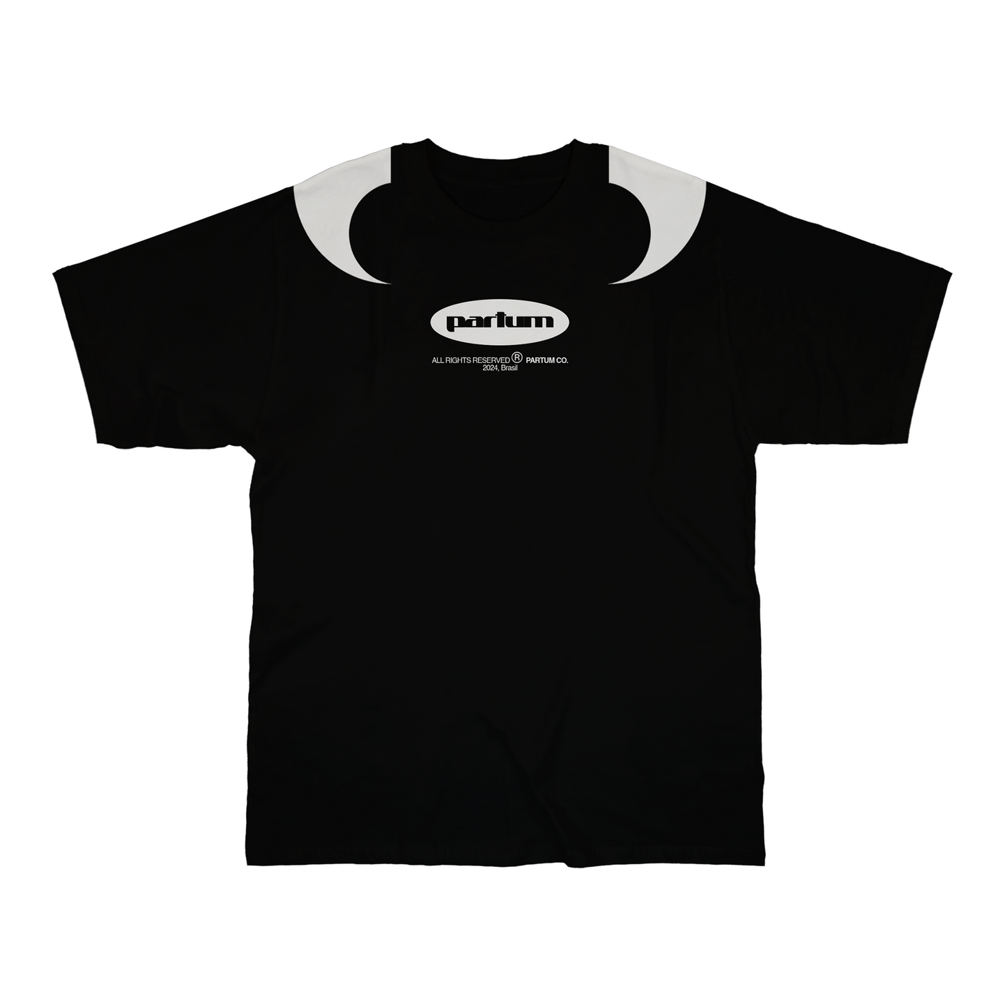 CAMISETA PARTUM DUALITY PRETO