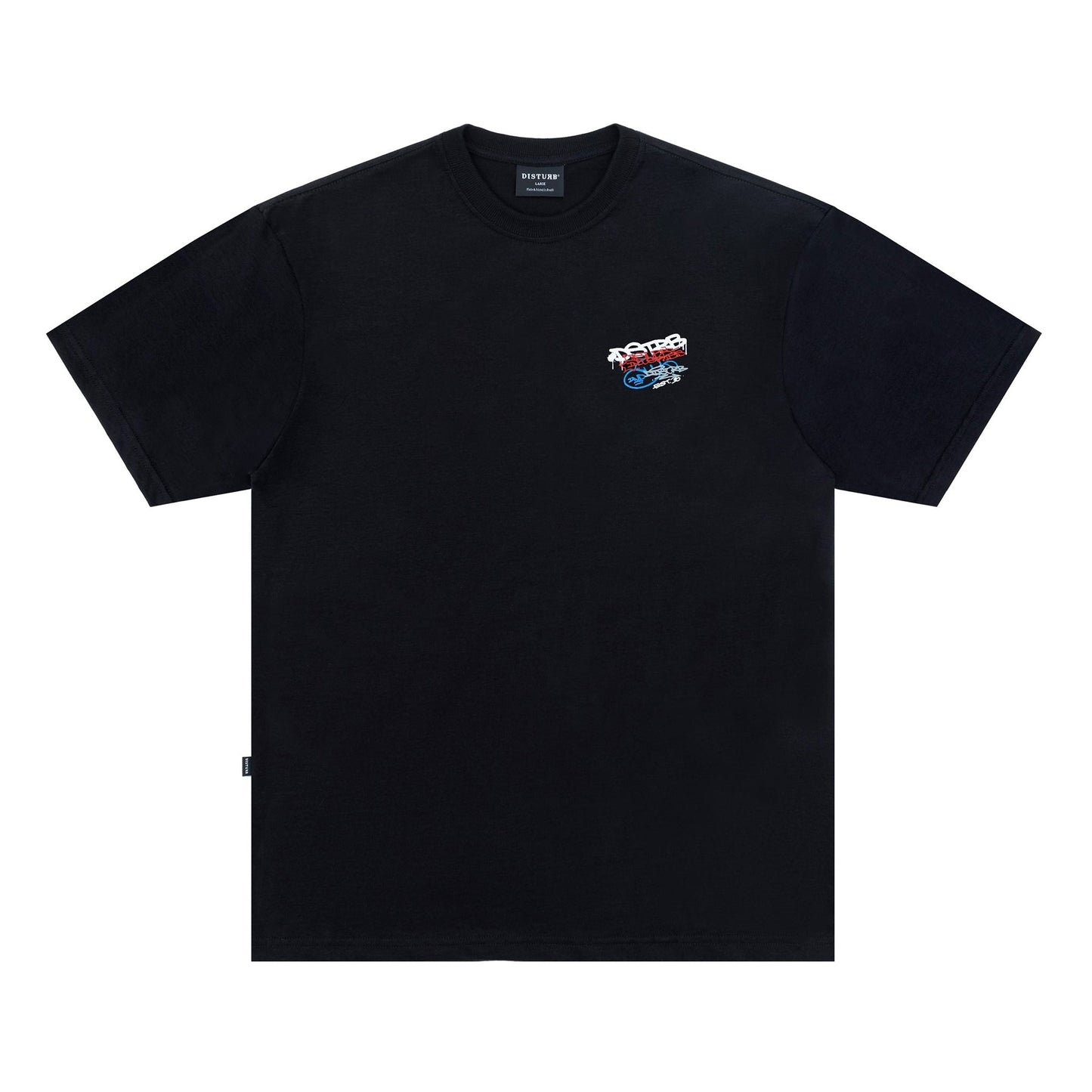 CAMISETA DISTURB ESSENTIAL MARKERS BLACK