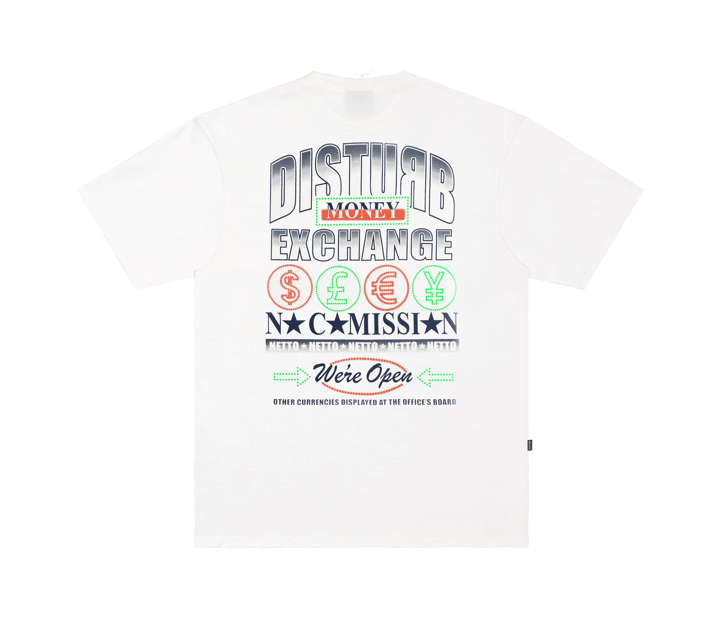CAMISETA DISTURB EXCHANGE OFF WHITE