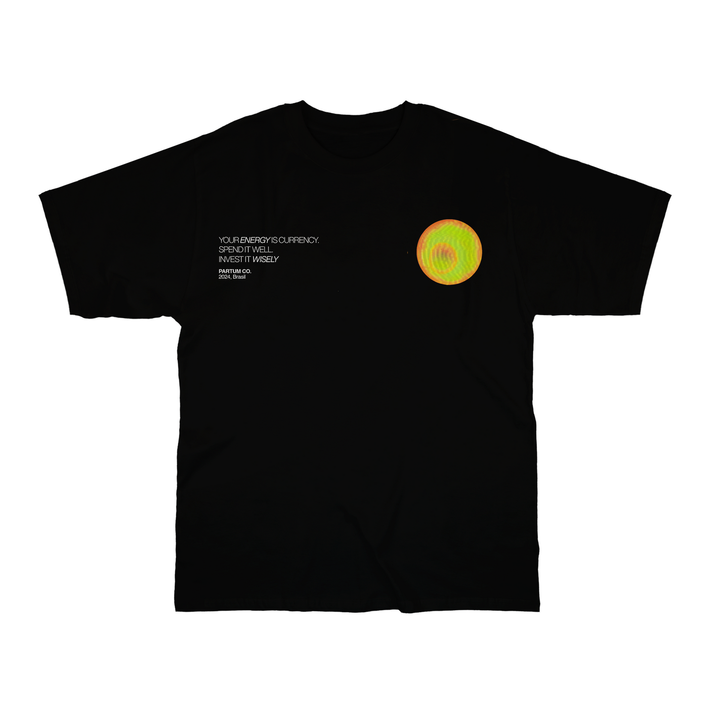 CAMISETA PARTUM FILLERS PRETO