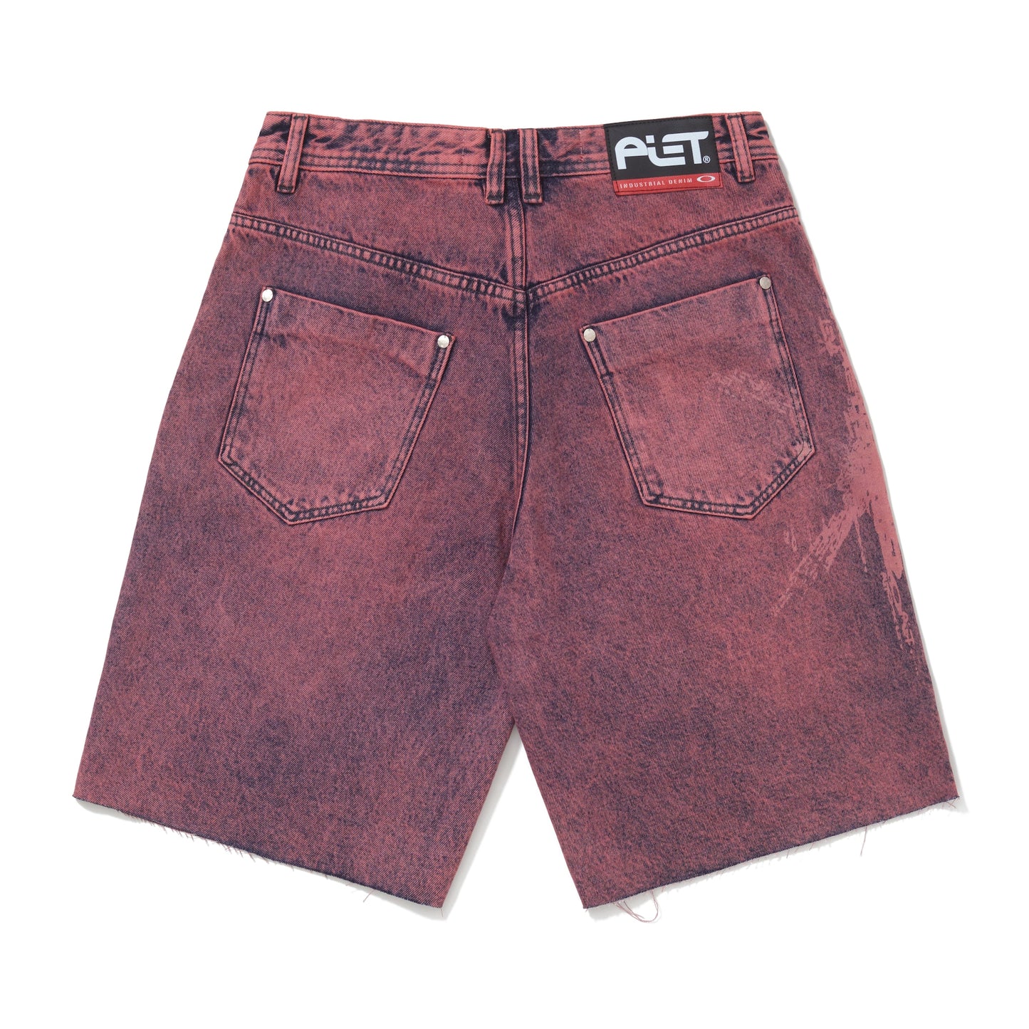 BERMUDA PIET X OAKLEY DISTRESSED DENIM VIOLET