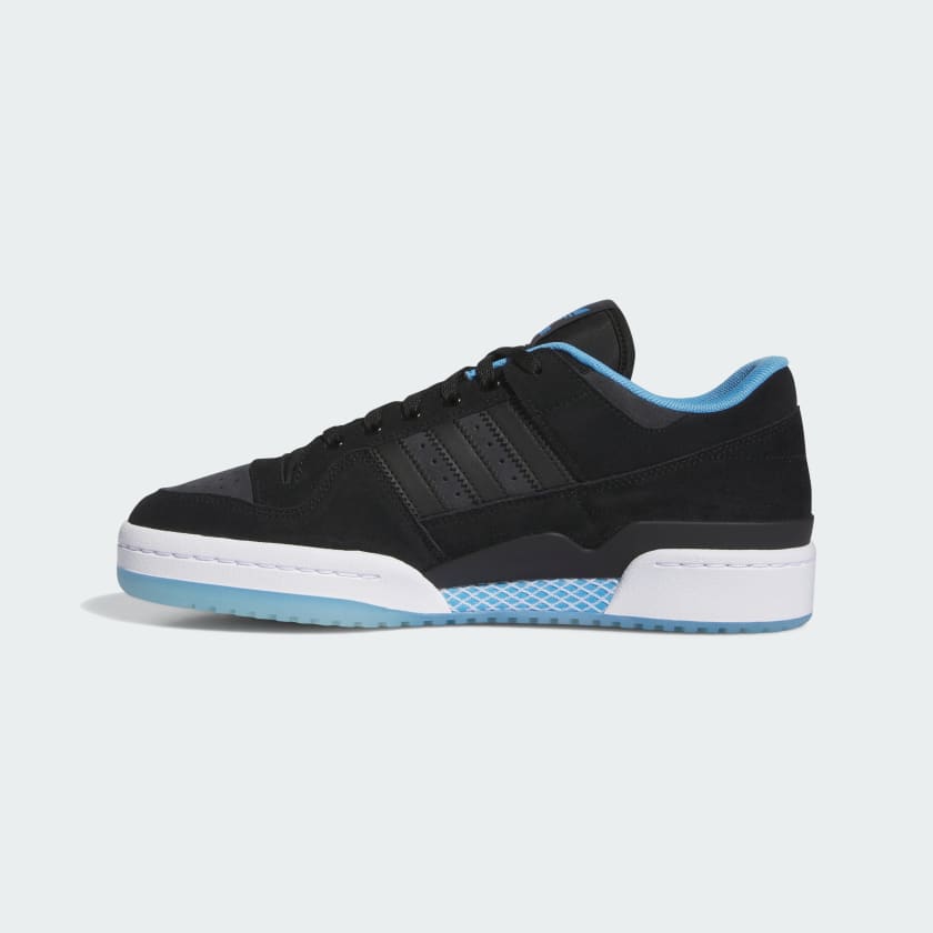 TÊNIS ADIDAS FORUM 84 LOW BLACK/BLUE/CARBON