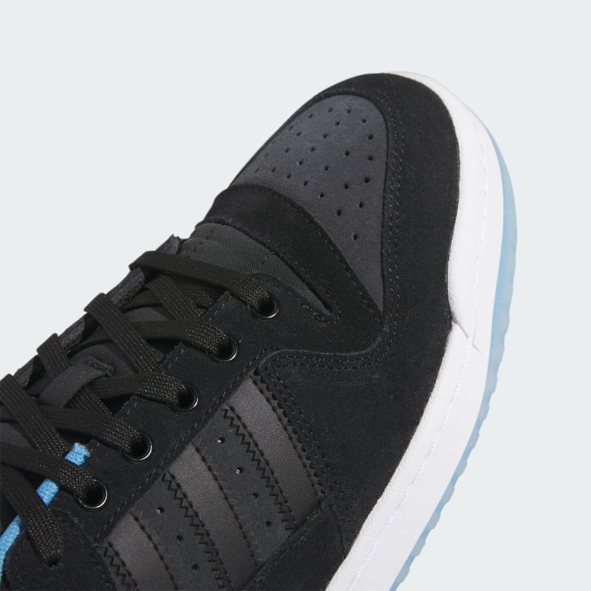 TÊNIS ADIDAS FORUM 84 LOW BLACK/BLUE/CARBON