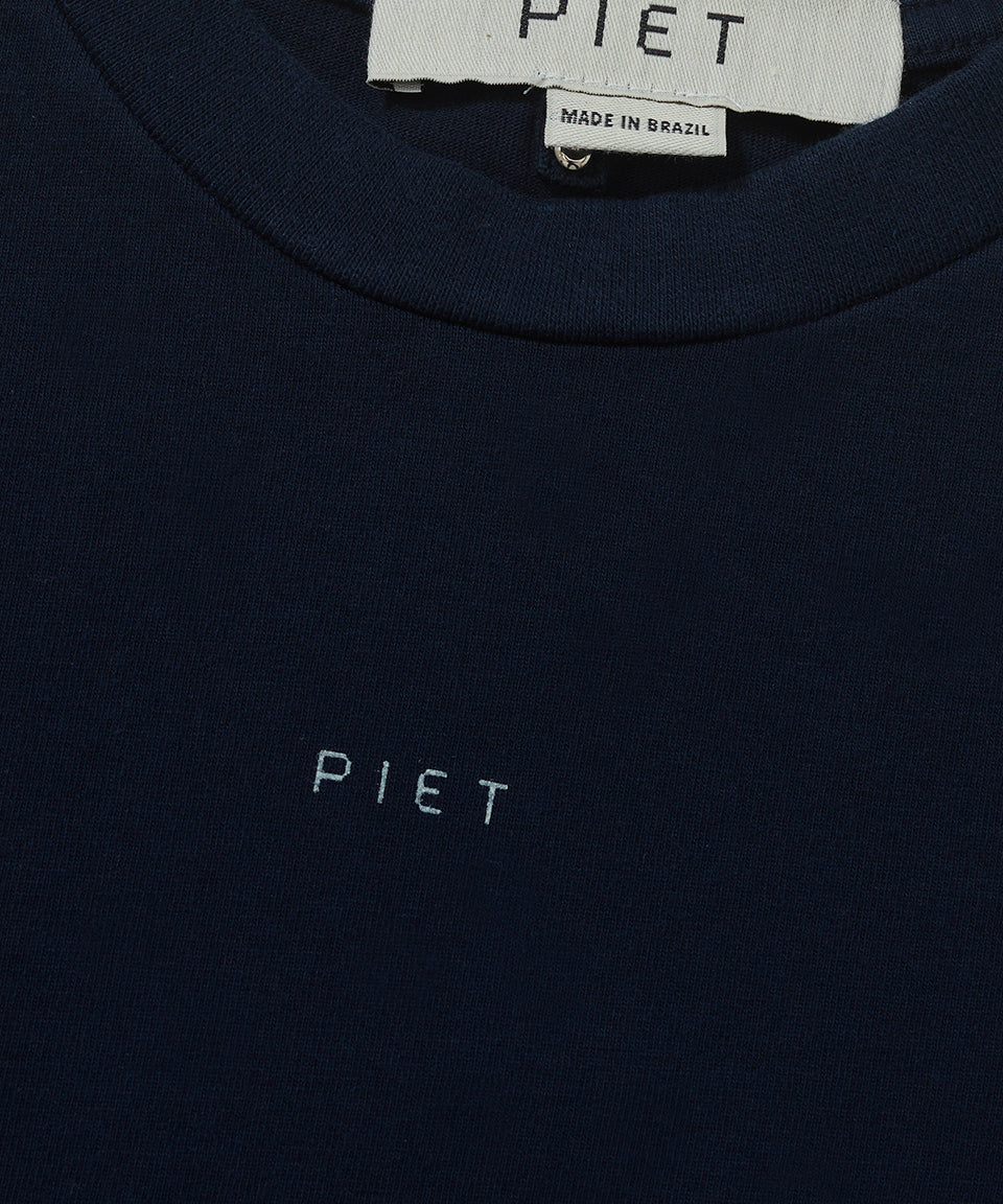CAMISETA PIET LOGO NAVY