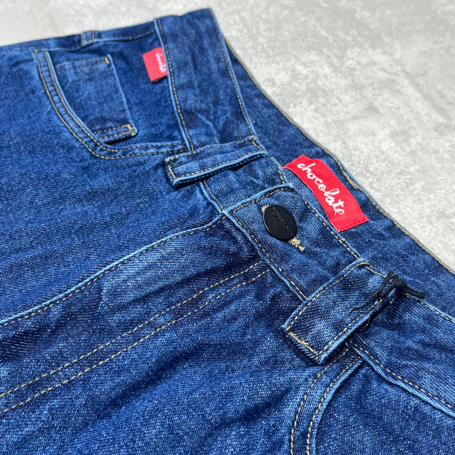 CALÇA JEANS CHOCOLATE HEAVY WEIGHT ATP DENIM AZUL