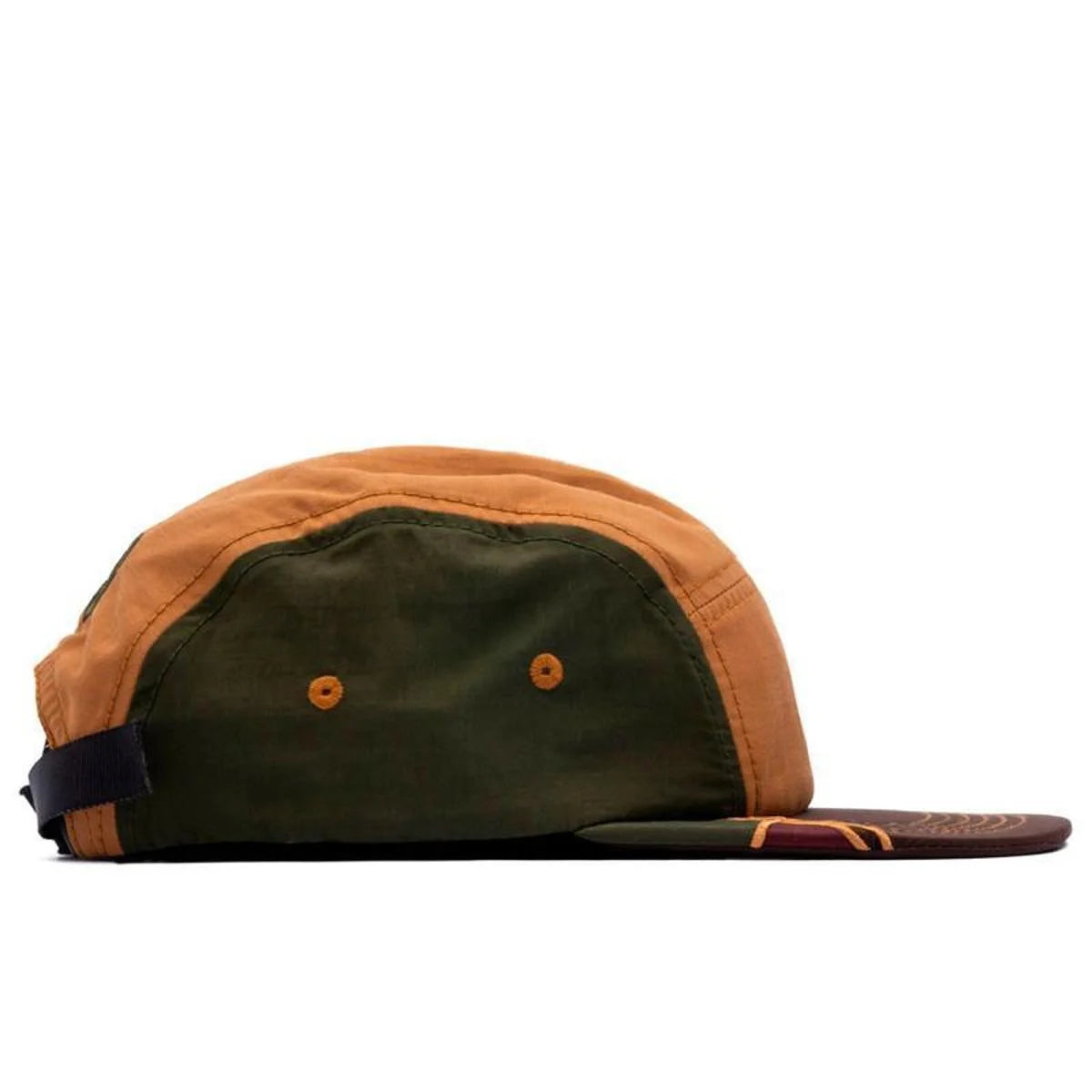 BONÉ ÖUS 5 PANEL PHIBO MARROM/VERDE