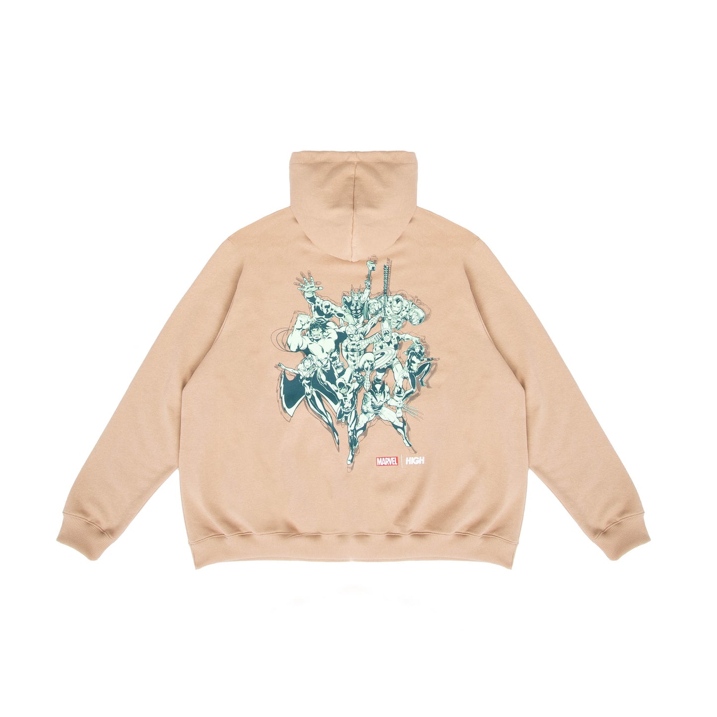 MOLETOM HIGH SQUAD SAND