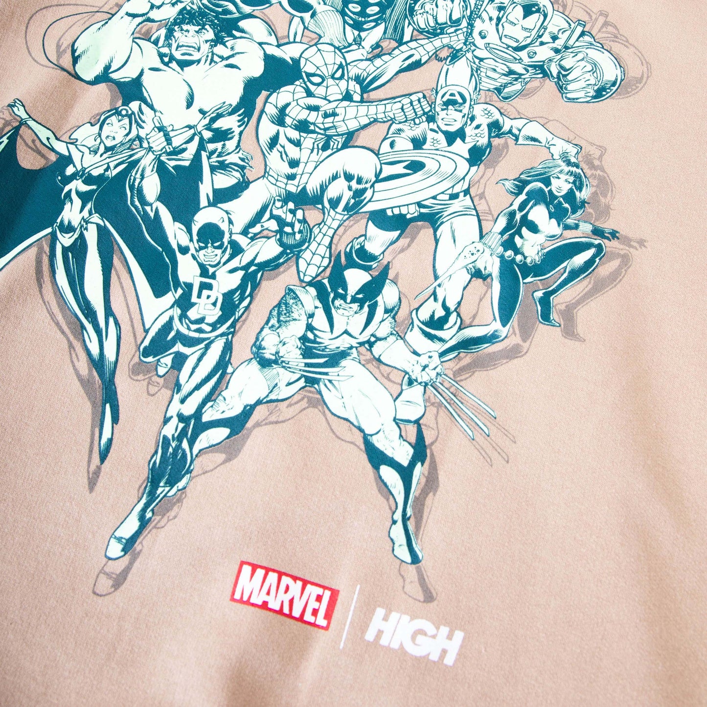 MOLETOM HIGH SQUAD SAND
