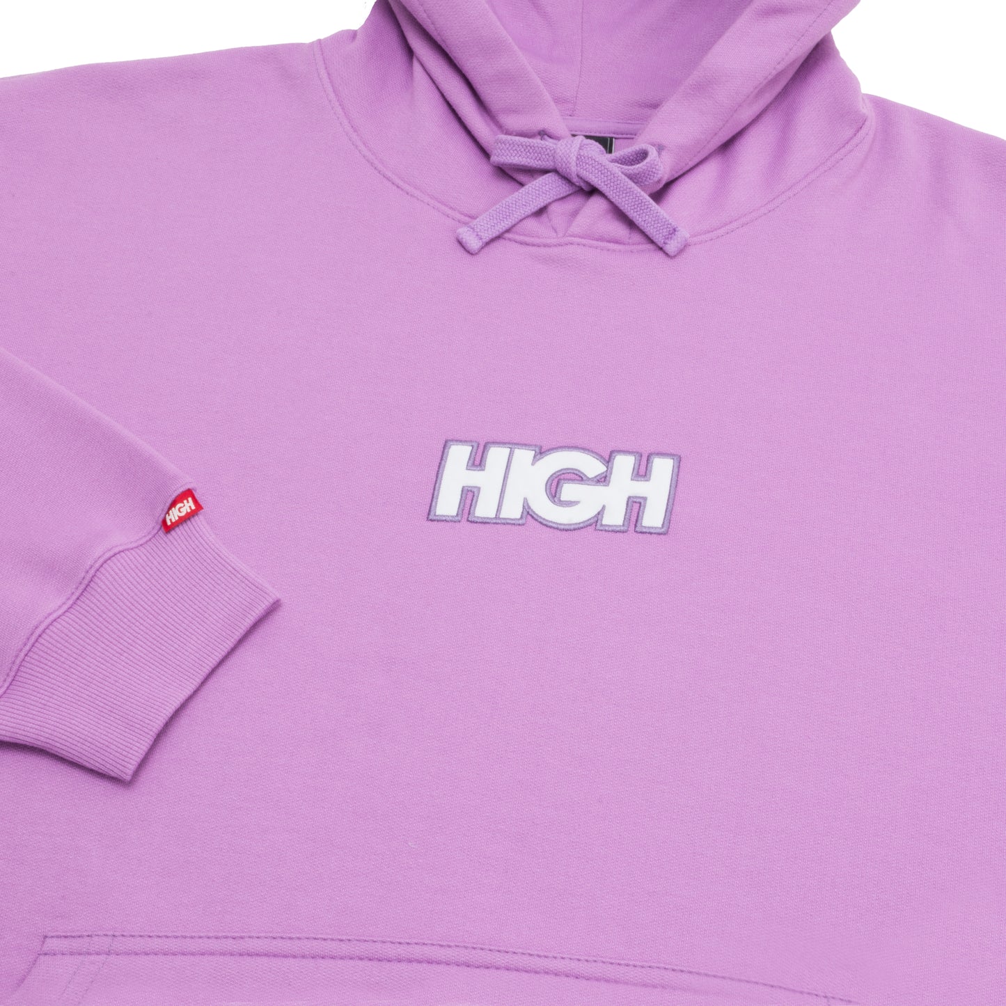MOLETOM HIGH LOGO LIGHT LILAC