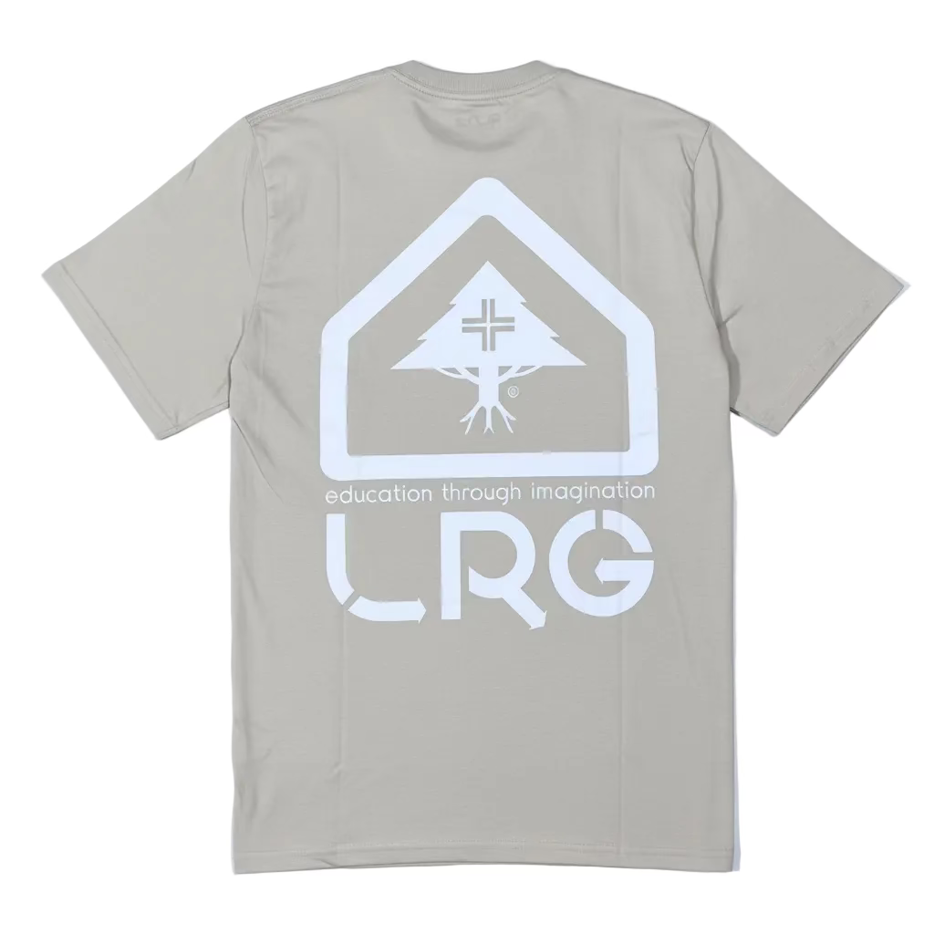 CAMISETA LRG LOGO BOX TREE AREIA