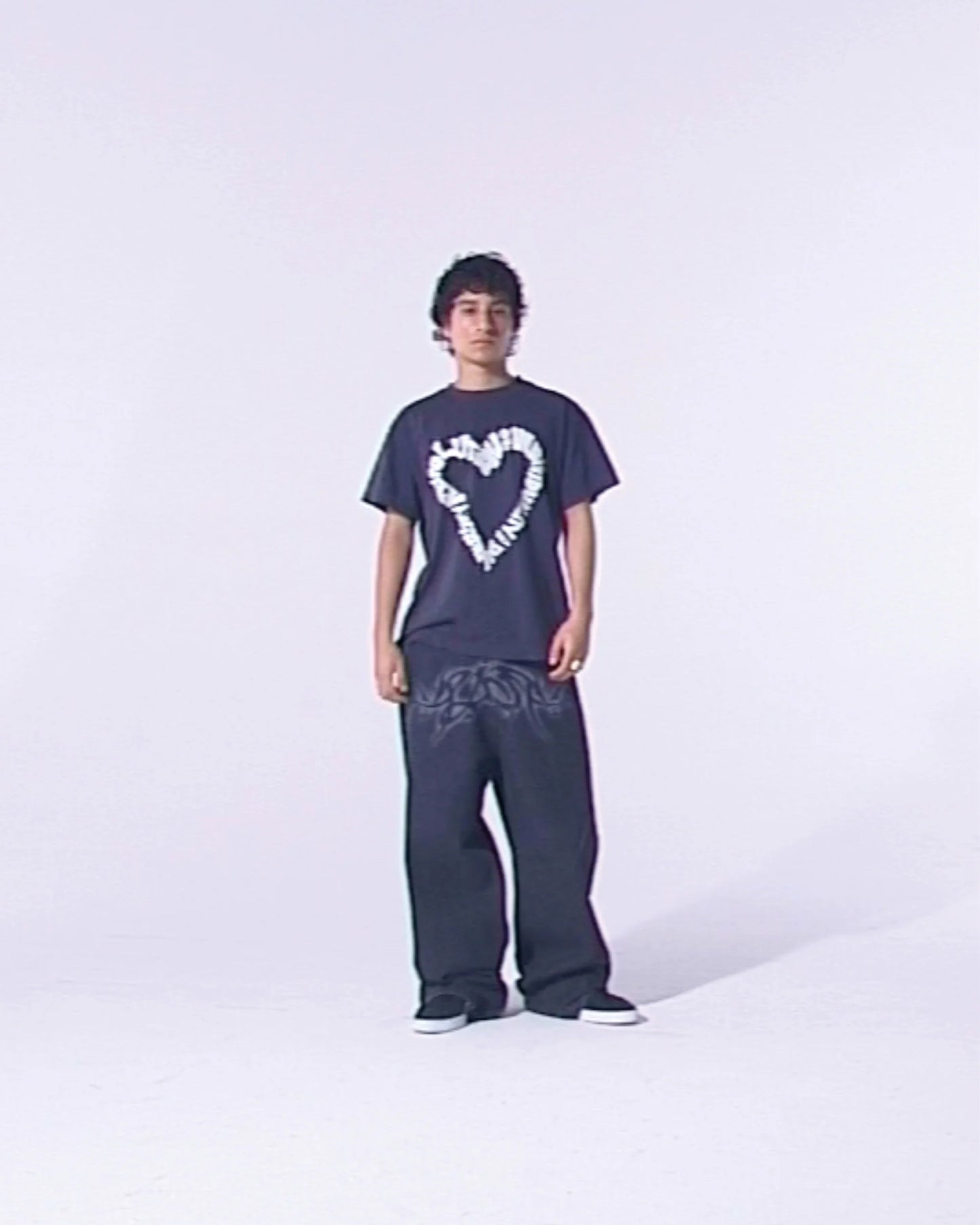 CAMISETA PIET REVOLUTION BABY BONE BLACK