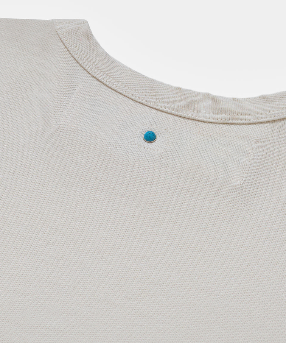 CAMISETA PIET SPLATTER BONE WHITE