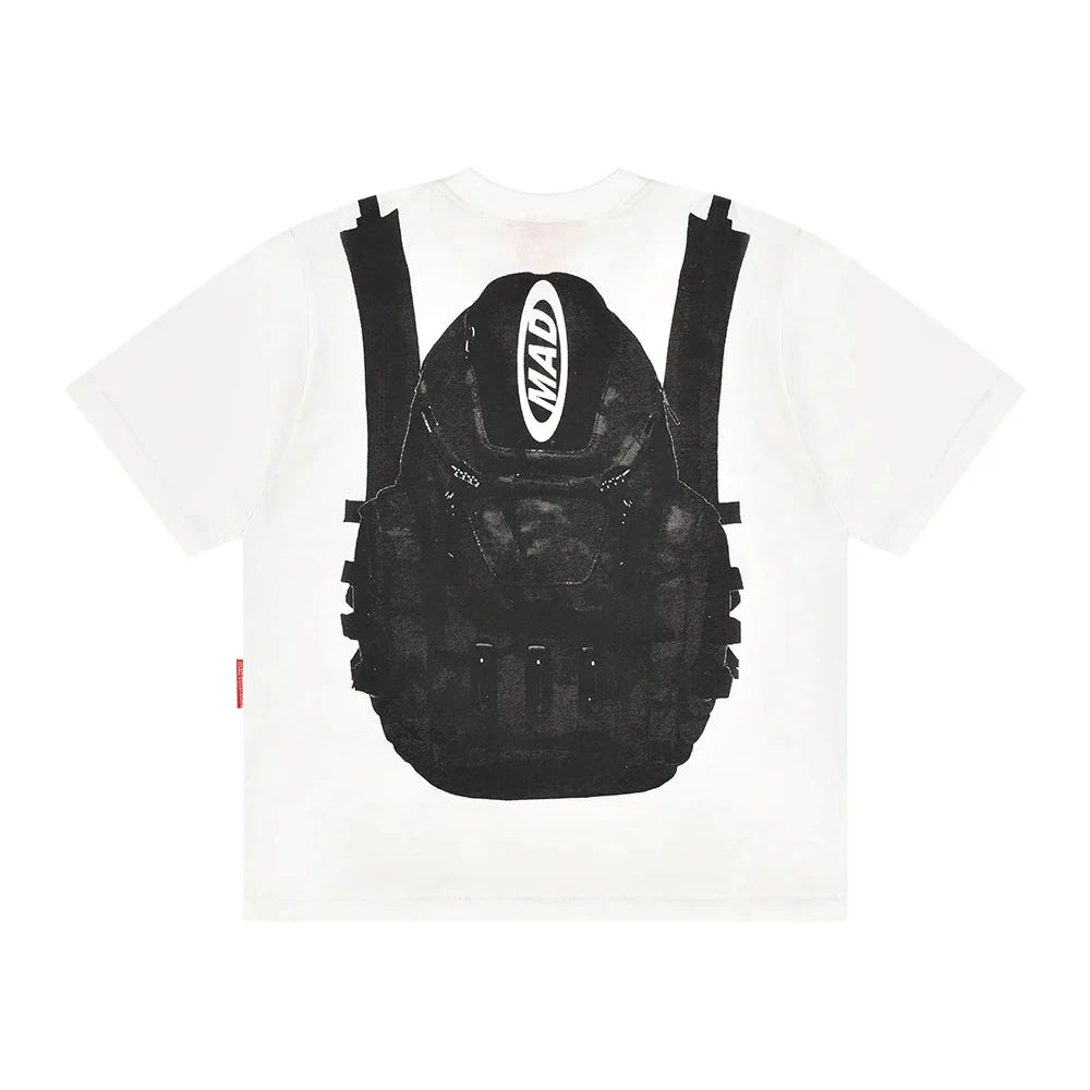 CAMISETA MAD MOCHILA OFF WHITE