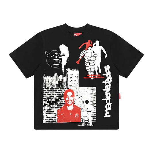 CAMISETA MAD CIDADE MALUCA PRETA
