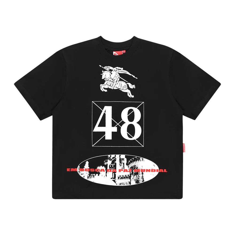 CAMISETA MAD EM BUSCA DA PAZ PRETA
