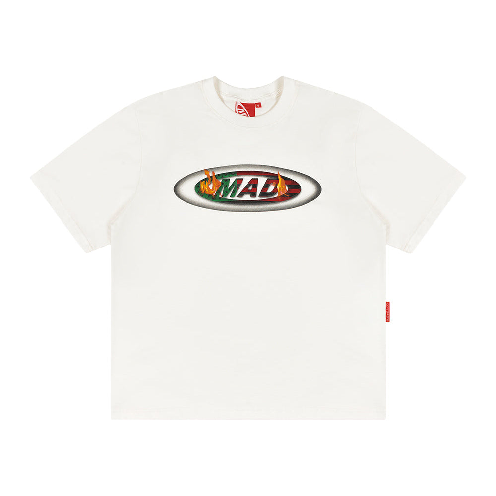 CAMISETA MAD ENLATADOS LOGO 125 OFF WHITE