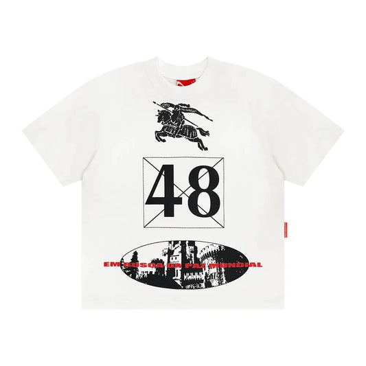 CAMISETA MAD EM BUSCA DA PAZ OFF WHITE