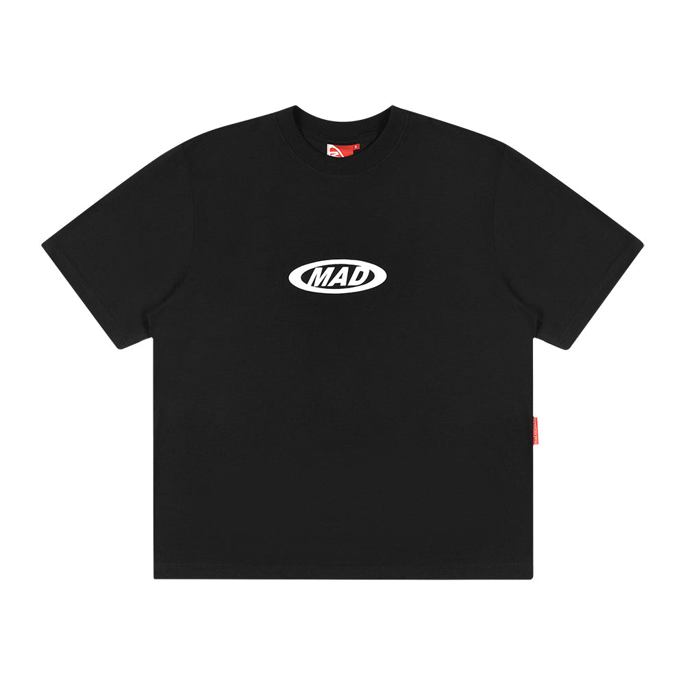 CAMISETA MAD ENLATADOS LOGO PRETA