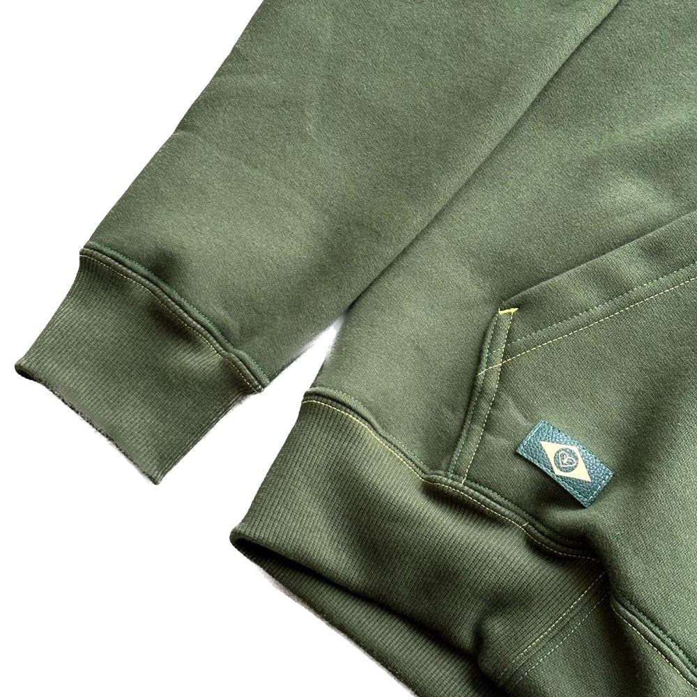 MOLETOM PRIVÊ THE ZIPPER VERDE