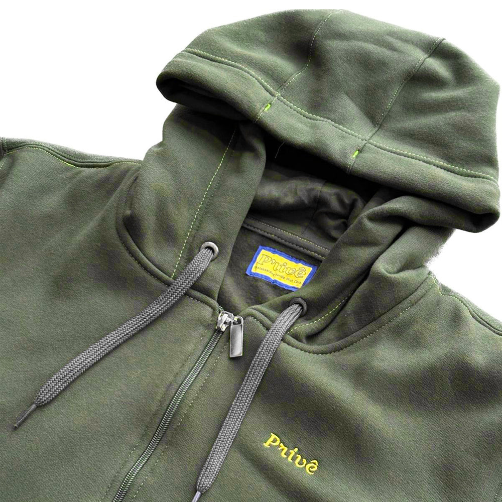 MOLETOM PRIVÊ THE ZIPPER VERDE
