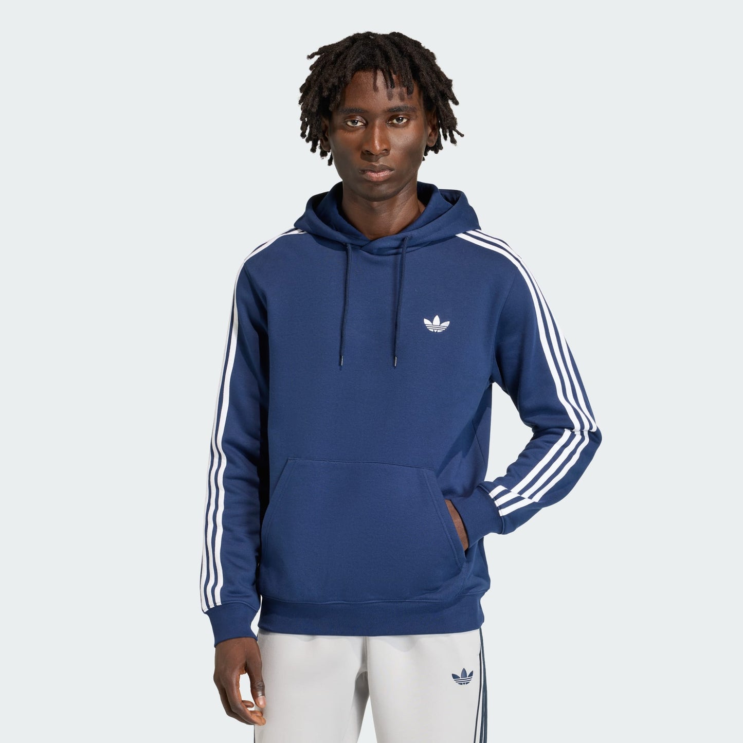 MOLETOM ADIDAS 3 STRIPES NIGHT INDIGO