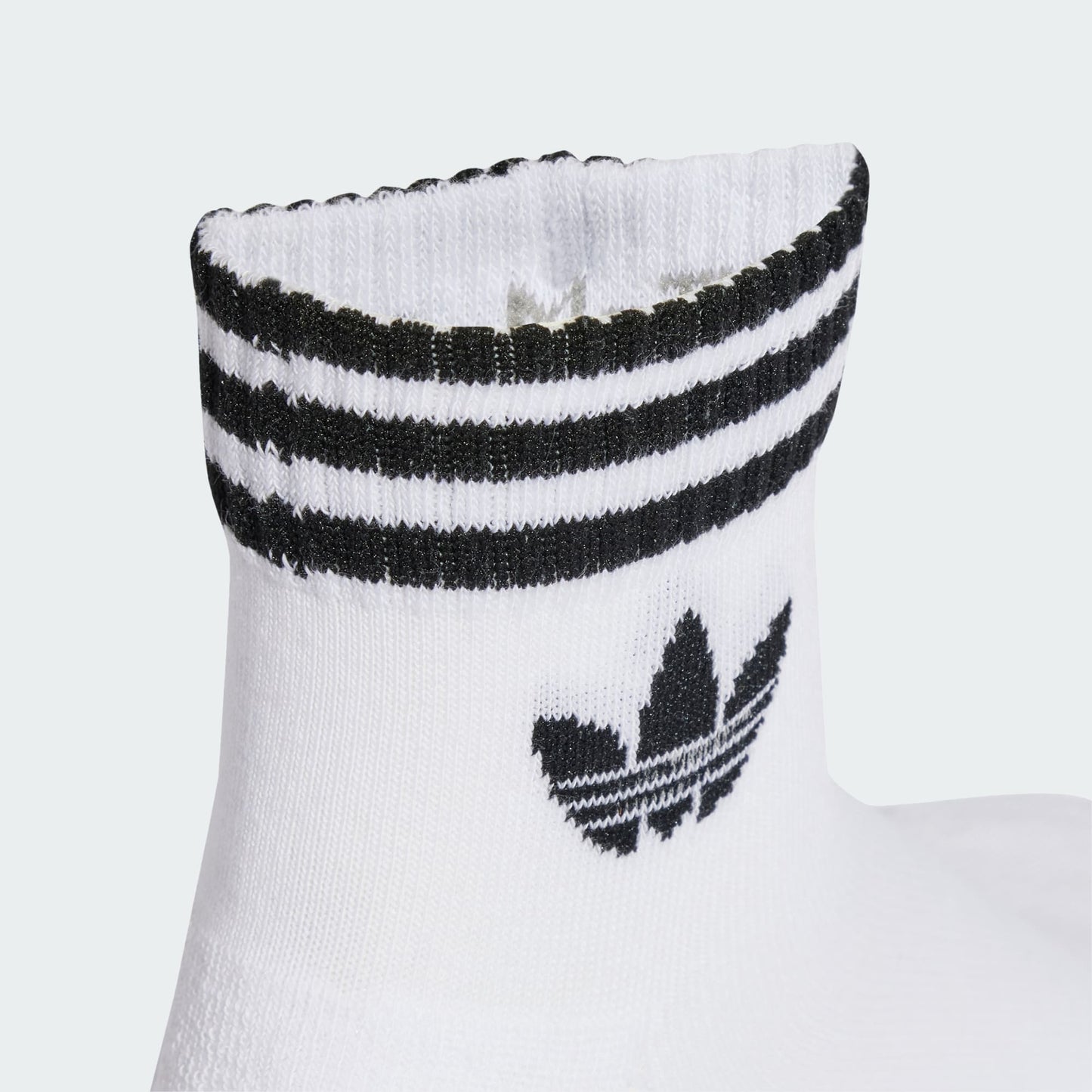 MEIA ADIDAS TRÊS LISTRAS ANKLE WHITE