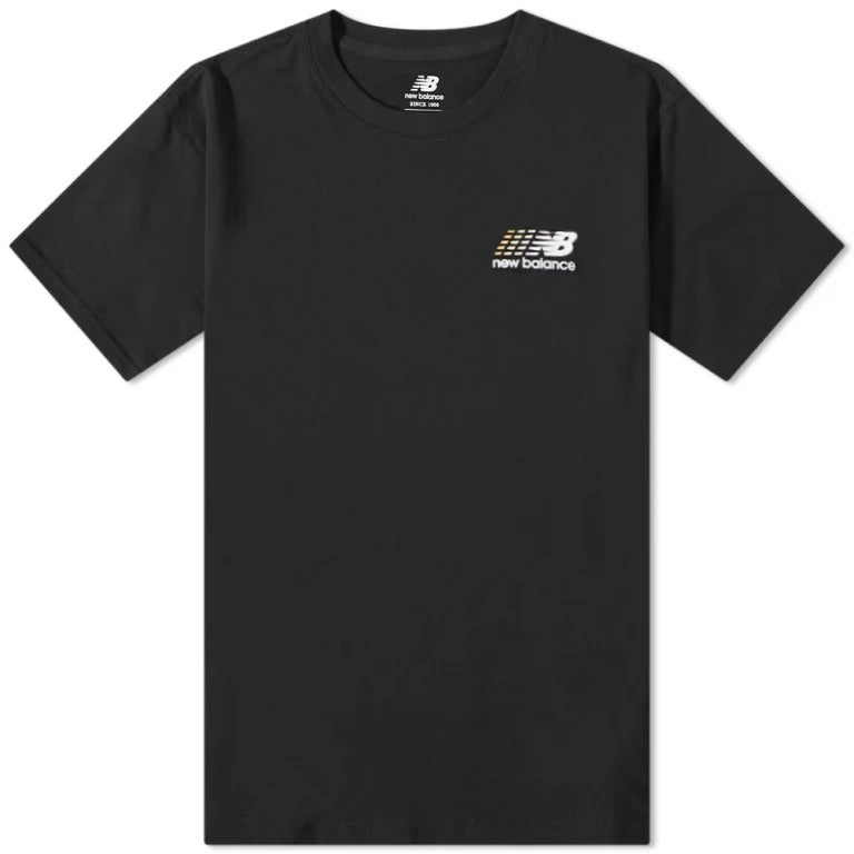 CAMISETA NEW BALANCE ATHLETICS MULTI COLOR BLACK