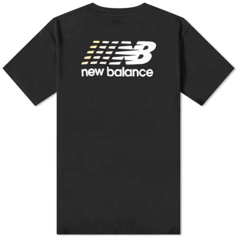 CAMISETA NEW BALANCE ATHLETICS MULTI COLOR BLACK