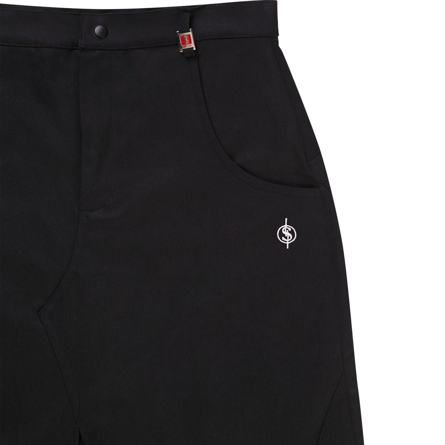 SAIA SAYUR MAXI SKIRT WAVE BLACK