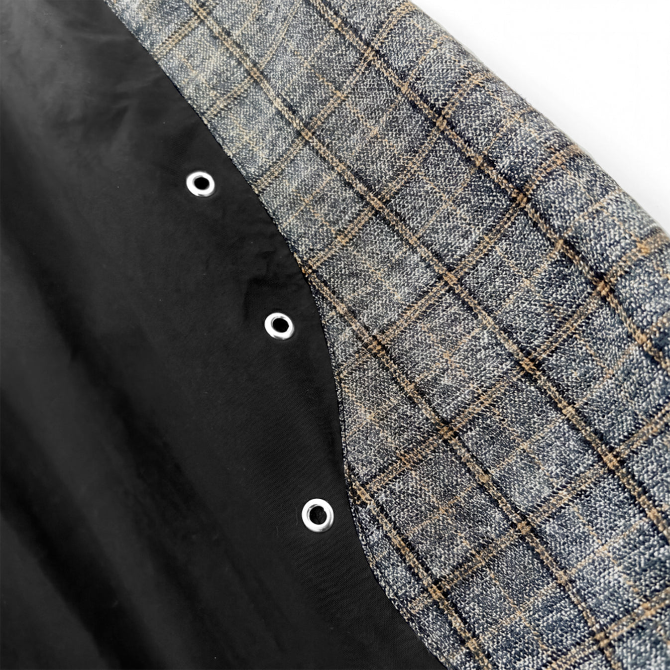 SHORTS ELO EM COMUM FLANNEL PRETO